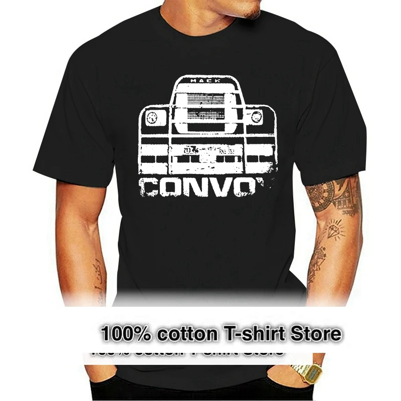Футболка с принтом грузовиков Convoy Rd, топы для фанатов фильмов, футболка с индивидуальным принтом
Футболка с принтом грузовиков Convoy Rd, топы для фанатов фильмов, футболка с индивидуальным принтом