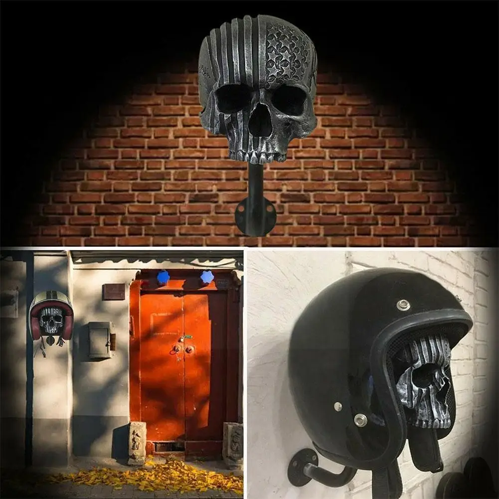 Motorcycle Skull Helmet Holder Resin Wall Bracket Ghost Helmet Rack Holder Storage Racks For Coats Hats Caps N3y3
Motorcycle Skull Helmet Holder Resin Wall Bracket Ghost Helmet Rack Holder Storage Racks For Coats Hats Caps N3y3