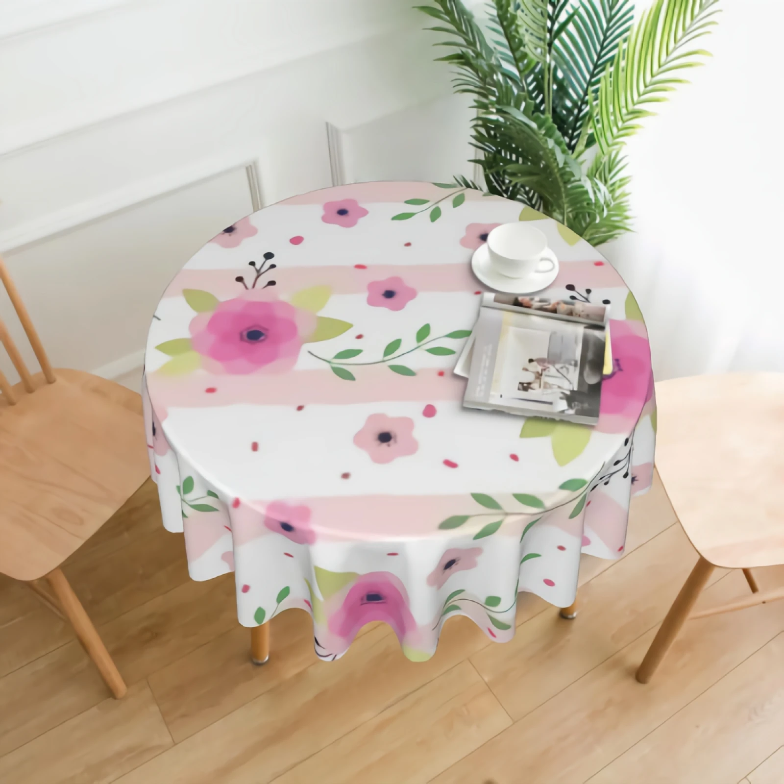 Rose Floral Round Tablecloths Circular Table Cover Cloths for Holiday Kitchen Party Picnic Dining Decor 60 inch 
Rose Floral Round Tablecloths Circular Table Cover Cloths for Holiday Kitchen Party Picnic Dining Decor 60 inch