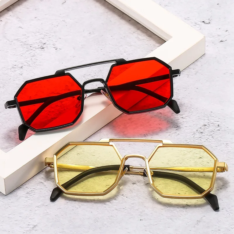 2022 New Fashion Square Hexagon Sunglasses Women Men PC Lens Alloy Metal Frame Luxury Brand Designer Quality Sun Glasses UV400
2022 New Fashion Square Hexagon Sunglasses Women Men PC Lens Alloy Metal Frame Luxury Brand Designer Quality Sun Glasses UV400