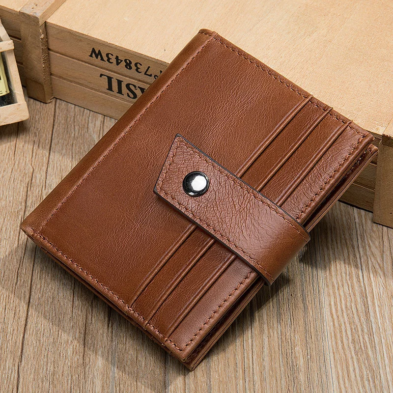 Newsbirds leather women cowskin pickup sleeve men multi-card pocket wallet anti-theft RFID slim card holder clip
Newsbirds leather women cowskin pickup sleeve men multi-card pocket wallet anti-theft RFID slim card holder clip