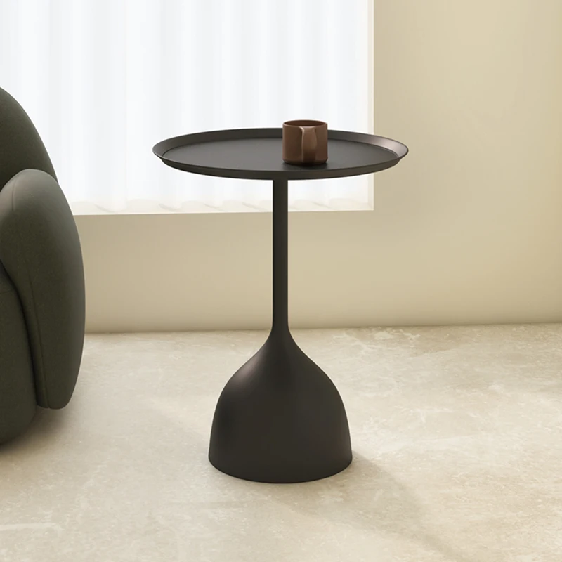 

Домашняя мебель в скандинавском стиле, современный чайный столик, железный журнальный столик, гостиная, Диванный боковой столик, круглый стол для хранения, простой прикроватный столик