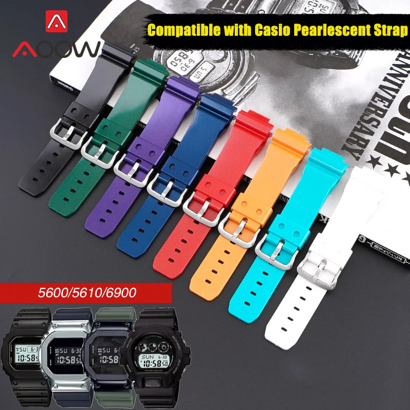 Resin Strap for Casio G-SHOCK DW-5600 GW-M5610 DW-6900 GA-2100 Stainless Steel Buckle TPU Men Replacement Bracelet Watch Band
Resin Strap for Casio G-SHOCK DW-5600 GW-M5610 DW-6900 GA-2100 Stainless Steel Buckle TPU Men Replacement Bracelet Watch Band