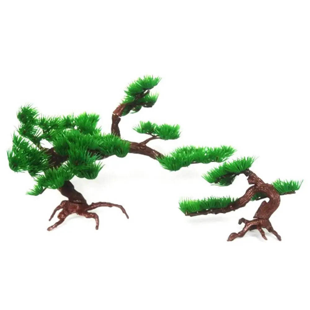 Pine Design Aquarium Fish Tank Floating Plastic Plant Ornament Tree High Quality rtificial Bonsai Pine Tree Plastic Removable
Pine Design Aquarium Fish Tank Floating Plastic Plant Ornament Tree High Quality rtificial Bonsai Pine Tree Plastic Removable