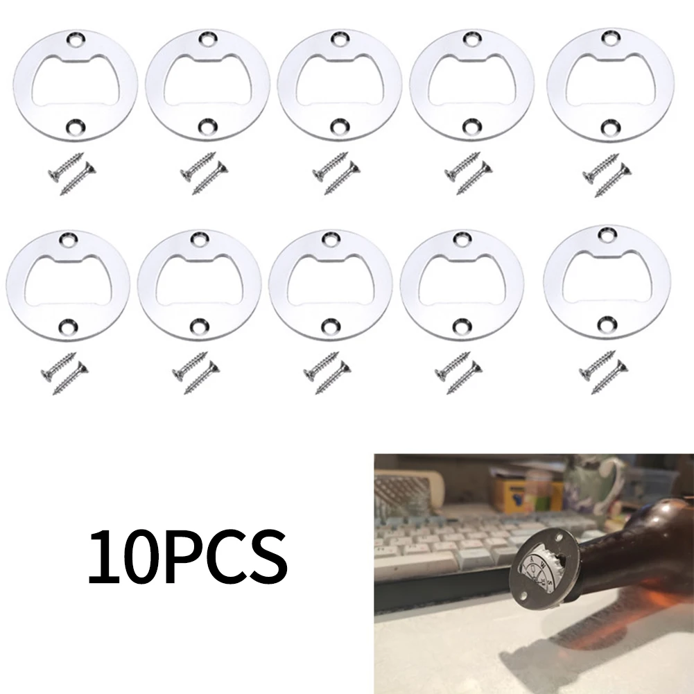 Home Bottle Opener Kitchen Supplies 10pcs Chrome Diameter 40mm Hole Diameter 3mm Iron Thickness 1.8mm For Craftsmen Durable
Home Bottle Opener Kitchen Supplies 10pcs Chrome Diameter 40mm Hole Diameter 3mm Iron Thickness 1.8mm For Craftsmen Durable