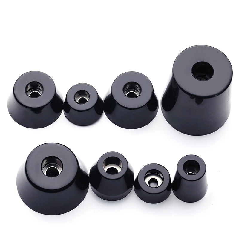 12mm To 50mm Black Rubber Machine Feet Shock Pad Non-Slip Furniture Chair Floor Cabinet Table Leg Conical Foot Protector Cover
12mm To 50mm Black Rubber Machine Feet Shock Pad Non-Slip Furniture Chair Floor Cabinet Table Leg Conical Foot Protector Cover