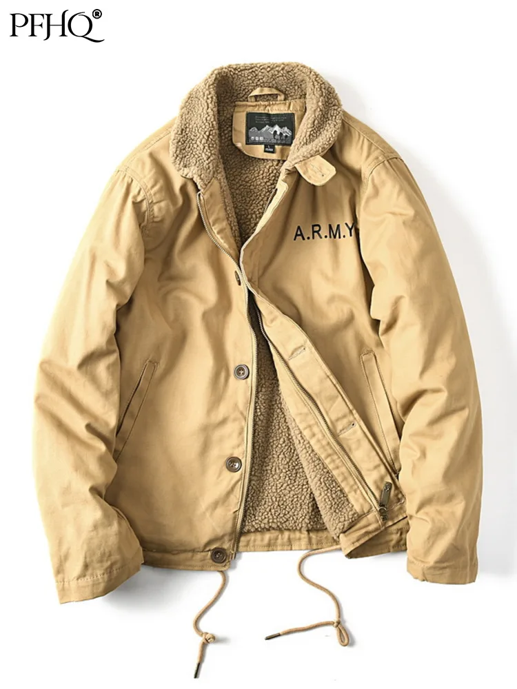 PFHQ 2022 Men's Winter Free Shipping Outdoor Jacket Autumn Imitation Cashmere Plush Thickened Cargo Cotton Coat Clothes 21Q2009
PFHQ 2022 Men's Winter Free Shipping Outdoor Jacket Autumn Imitation Cashmere Plush Thickened Cargo Cotton Coat Clothes 21Q2009