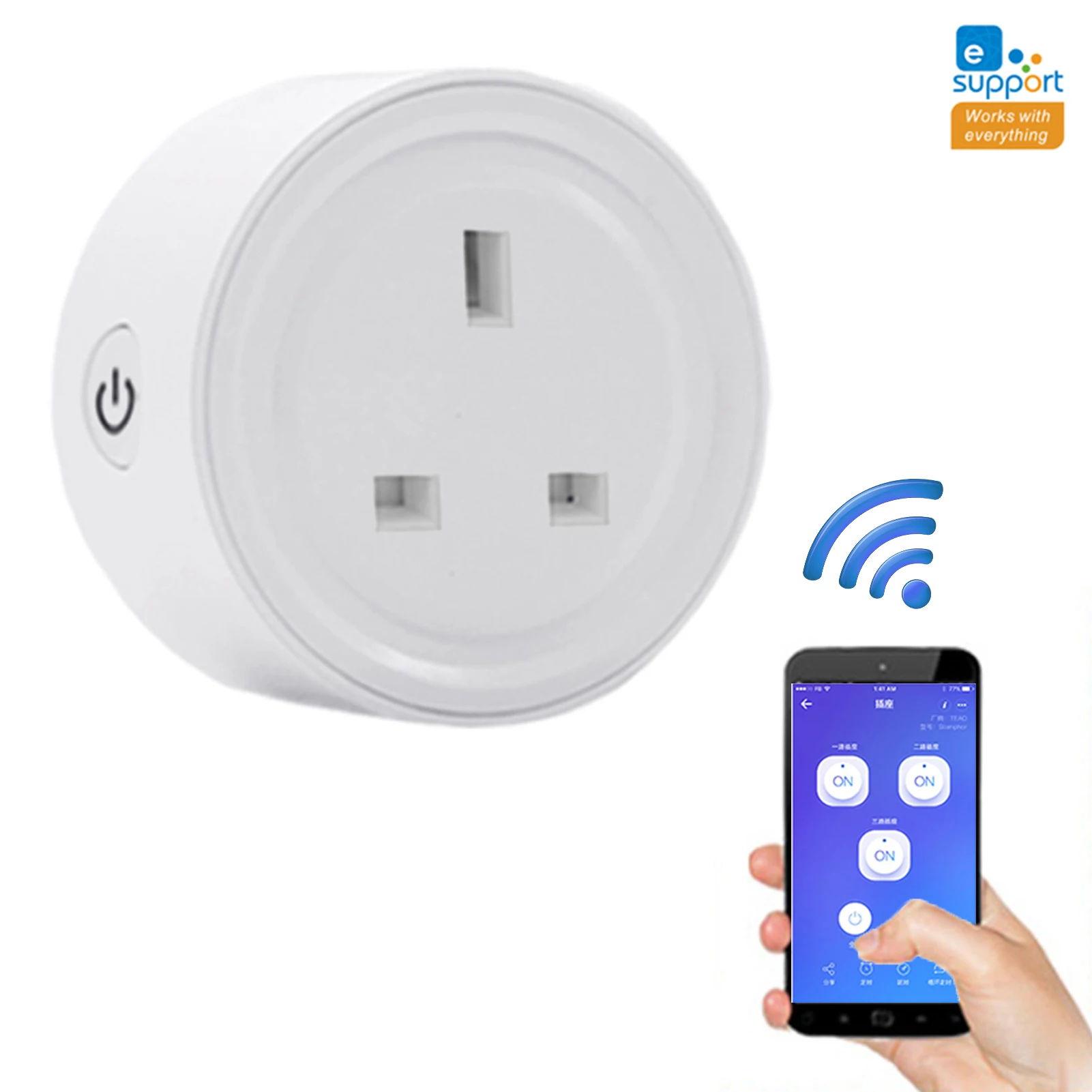 Smart Plug Works with Alexas Smart Home Outlet Works with Alexas Voice Remote Control and Timer Function Smart Home Devices
Smart Plug Works with Alexas Smart Home Outlet Works with Alexas Voice Remote Control and Timer Function Smart Home Devices