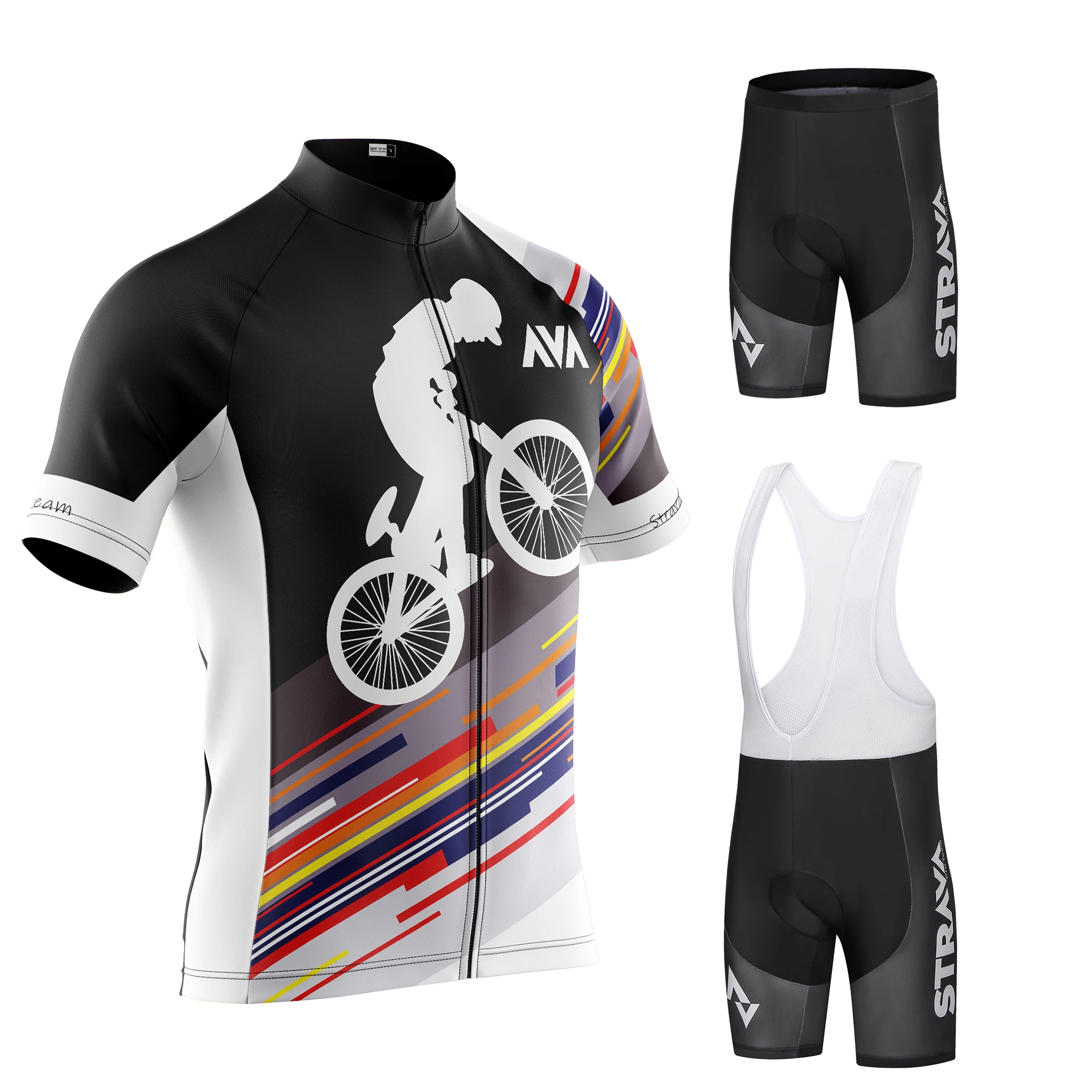 STRAVA Pro Team Cycling Jersey Men Set Bib Shorts Set Summer Bike Jersey Bicycle Racing Uniform Clothes
STRAVA Pro Team Cycling Jersey Men Set Bib Shorts Set Summer Bike Jersey Bicycle Racing Uniform Clothes