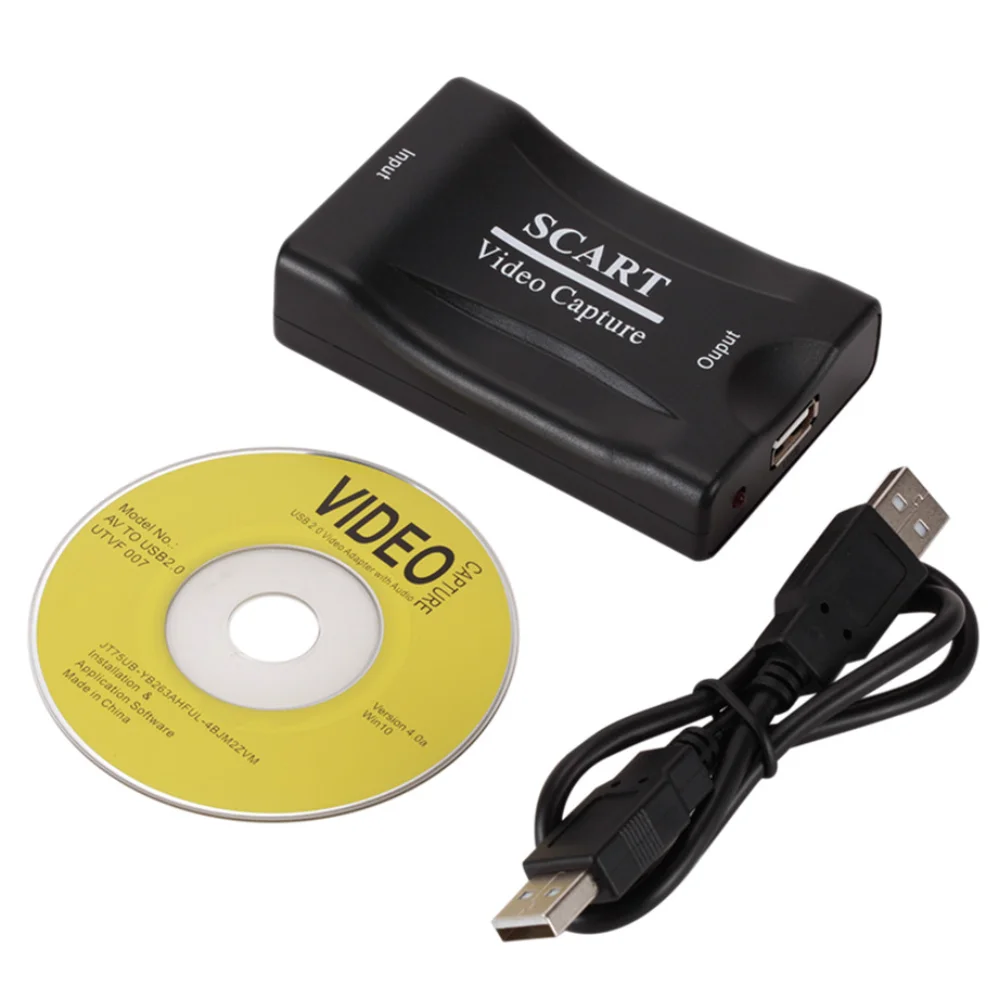 PzzPss USB 2.0 SCART Video Capture Card
PzzPss USB 2.0 SCART Video Capture Card