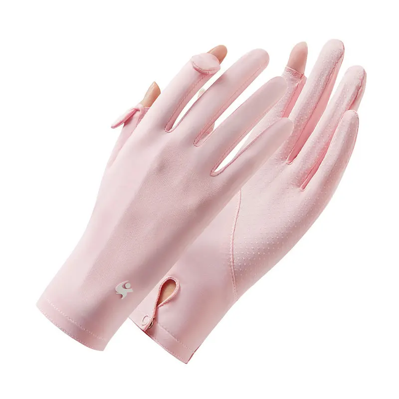 Sunscreen Gloves for Women UV Resistant Thin Summer Breathable Anti-slip Ice Silk Sports Riding Mittens
Sunscreen Gloves for Women UV Resistant Thin Summer Breathable Anti-slip Ice Silk Sports Riding Mittens