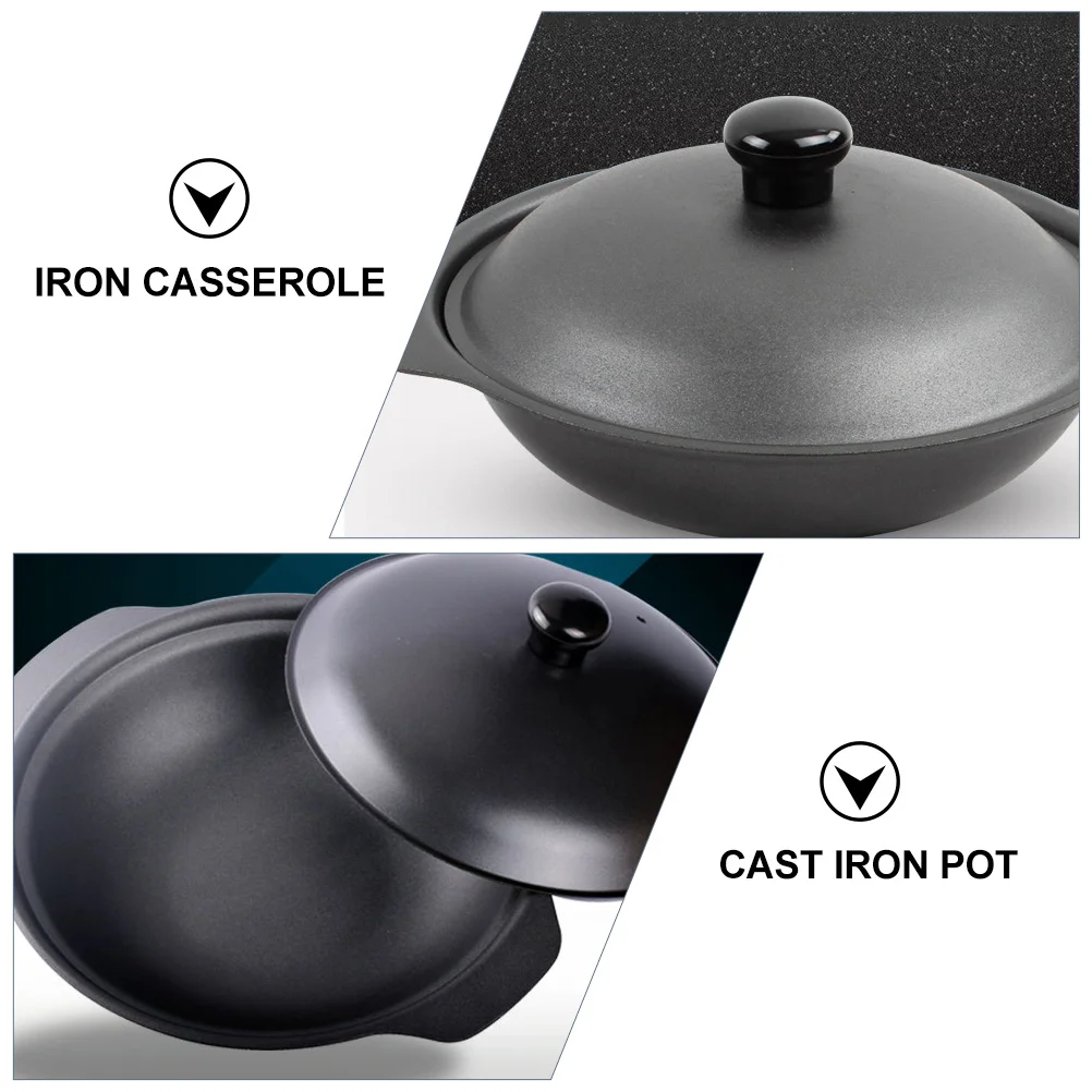 Pot Iron Cast Oven Casserole Clay Chicken Rice Container Stewbraised Lidshabu Hotchinese Pans Enameled Cookware Camping Pan Soup
Pot Iron Cast Oven Casserole Clay Chicken Rice Container Stewbraised Lidshabu Hotchinese Pans Enameled Cookware Camping Pan Soup