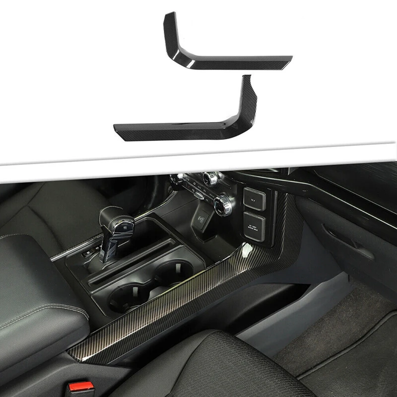 2 Pcs Gear Shift Panel Trim Car Gear Shift Panel Accessories For Ford F150 2021 2022 ABS Carbon Fiber
2 Pcs Gear Shift Panel Trim Car Gear Shift Panel Accessories For Ford F150 2021 2022 ABS Carbon Fiber