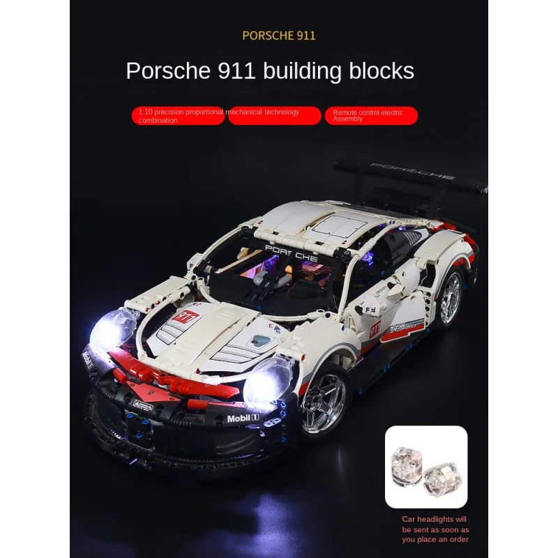 Compatible with Building Blocks Porsche911Assembled Sports Car Model Adult High Difficulty Car Boy8-Year-Old Toy
Compatible with Building Blocks Porsche911Assembled Sports Car Model Adult High Difficulty Car Boy8-Year-Old Toy