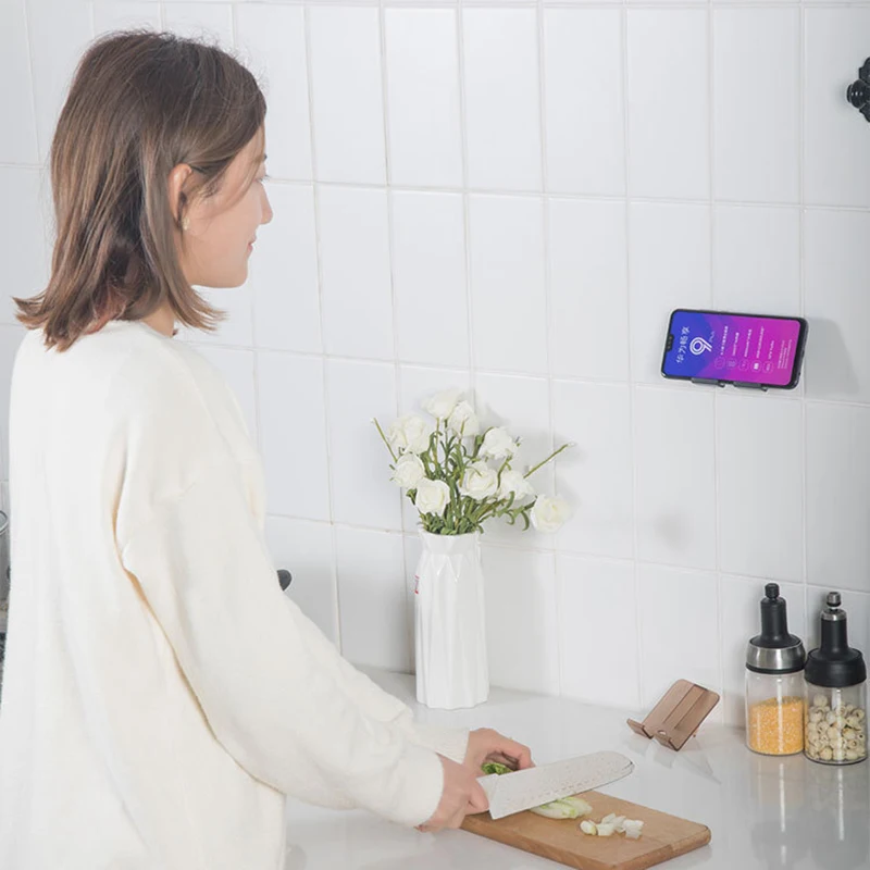 Universal Phone Holder Mini Tablet Bracket Holder Support Stand Lazy Bathroom Storage Wall Shelf Simple Classic Stand Bracket 
Universal Phone Holder Mini Tablet Bracket Holder Support Stand Lazy Bathroom Storage Wall Shelf Simple Classic Stand Bracket