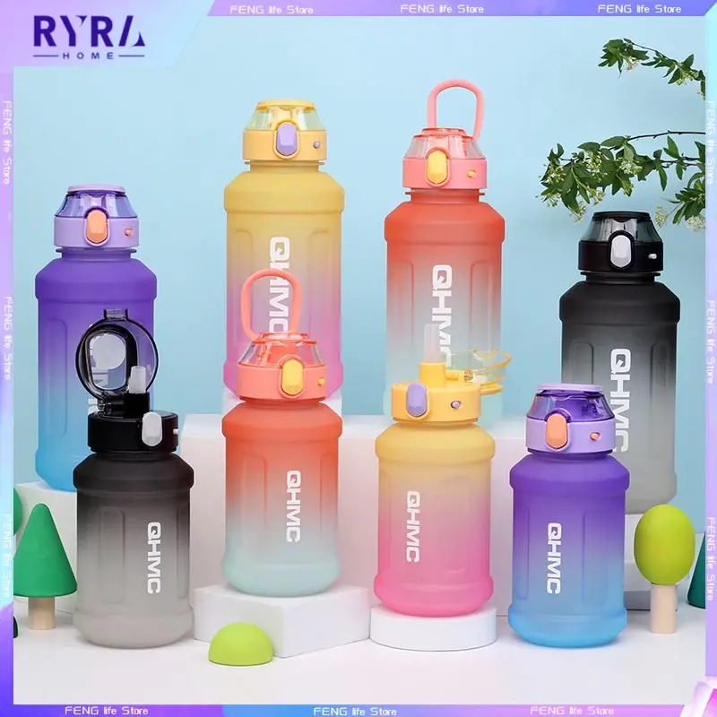 0.9/1.3L Sport Water Bottles Capacity Plastic Straw Water Cup High Value Outdoor Camping Drinking Jugs For Travel Gym Fitness
0.9/1.3L Sport Water Bottles Capacity Plastic Straw Water Cup High Value Outdoor Camping Drinking Jugs For Travel Gym Fitness