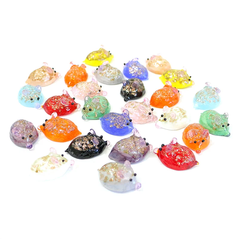 2PCS Tiny Mouse Glass Figurines Ornament Colorful Cute Rat Mini Statues Fairy Garden Desk Kawaii Decor New Year's Gifts for Kids
2PCS Tiny Mouse Glass Figurines Ornament Colorful Cute Rat Mini Statues Fairy Garden Desk Kawaii Decor New Year's Gifts for Kids