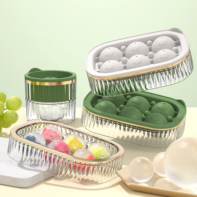 Ice Ball Self Making Mold Silicone Round Ice Cube Maker Large Clear Ice Ball Tray Sphere Quick Freezer Bar Cocktail Whiskey Tool
Ice Ball Self Making Mold Silicone Round Ice Cube Maker Large Clear Ice Ball Tray Sphere Quick Freezer Bar Cocktail Whiskey Tool