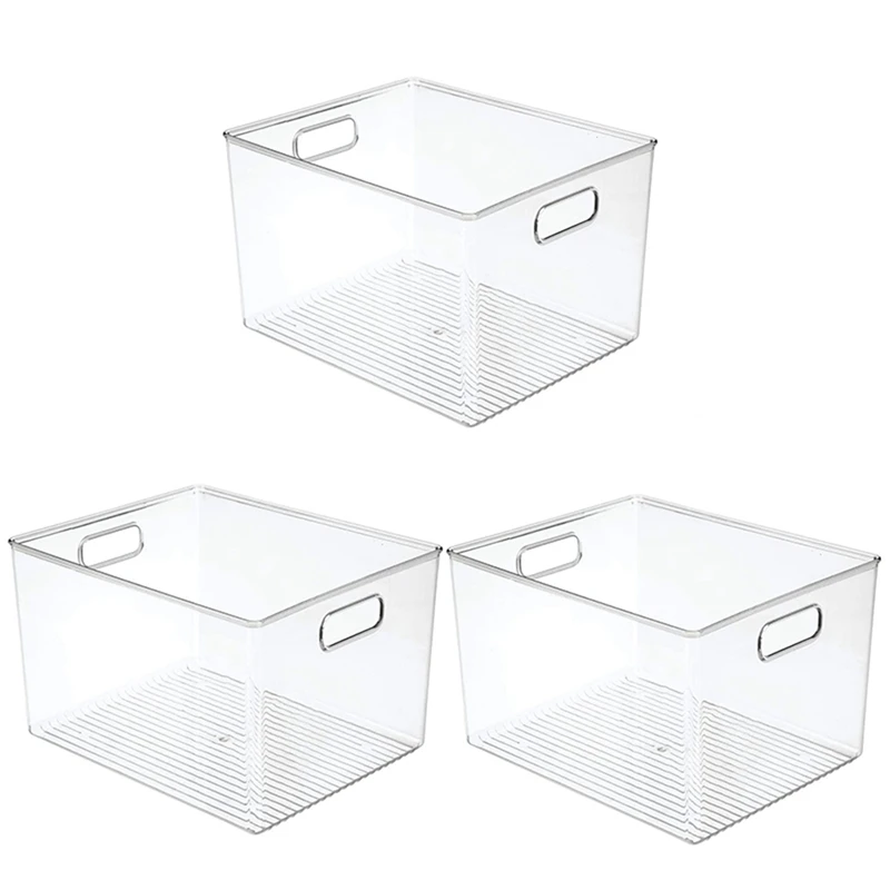 3Pcs 29X20x15cm Acrylic Transparent Refrigerator Storage Box Desktop Dormitory Bathroom Storage Box
3Pcs 29X20x15cm Acrylic Transparent Refrigerator Storage Box Desktop Dormitory Bathroom Storage Box