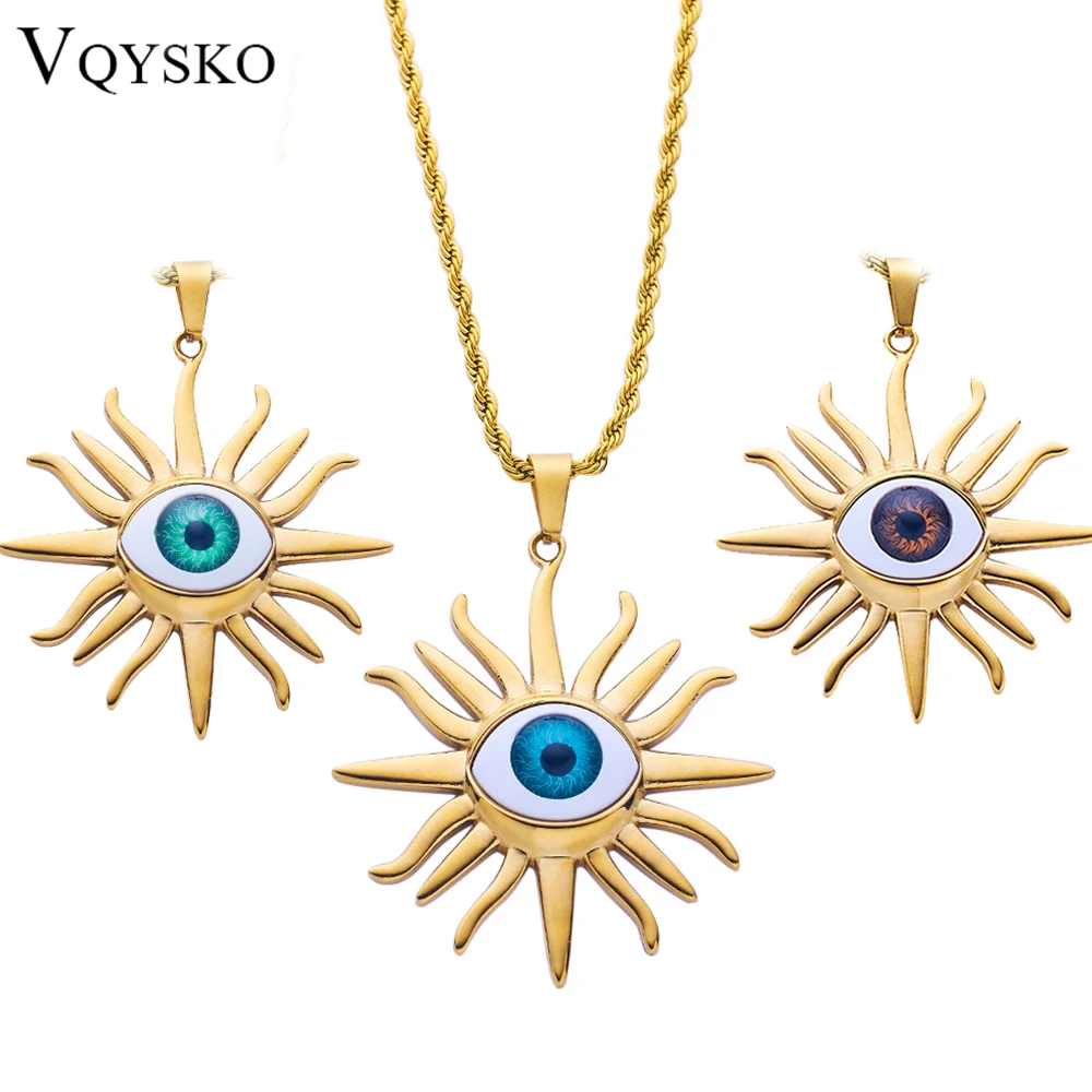 VQYSKO Eye Pendant Filled Enamel Evil Eye Charm Demon Eye Necklace Sun Charm DIY Jewelry Making Accessory
VQYSKO Eye Pendant Filled Enamel Evil Eye Charm Demon Eye Necklace Sun Charm DIY Jewelry Making Accessory