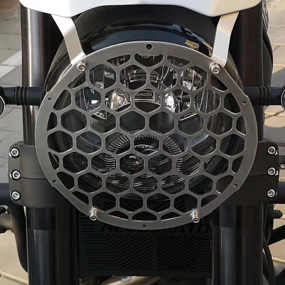 FOR Benelli Leoncino 250 500 500 Trail leoncino 500 trail 250 Headlamp Fairing Cover Case Protection Net Protector Guard
FOR Benelli Leoncino 250 500 500 Trail leoncino 500 trail 250 Headlamp Fairing Cover Case Protection Net Protector Guard