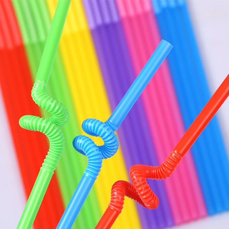 100PCS Colorful Disposable Plastic Curved Drinking Straws Wedding Party Bar Drink Accessories Birthday Juice Drinking Supplies
100PCS Colorful Disposable Plastic Curved Drinking Straws Wedding Party Bar Drink Accessories Birthday Juice Drinking Supplies