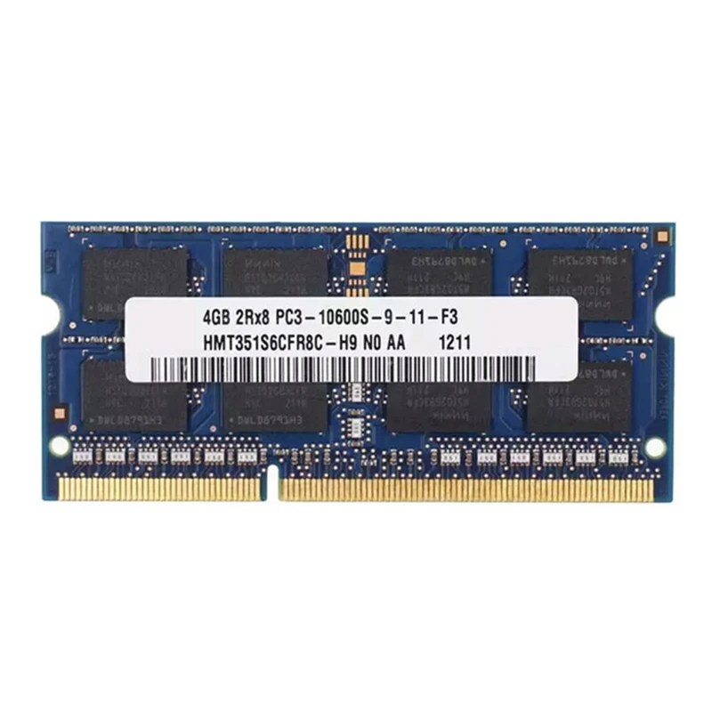 DDR3 4GB 1333Mhz Memory RAM PC3-10600S 1.5V 204 Pin SODIMM RAM Stick For Laptop Computer Memory
DDR3 4GB 1333Mhz Memory RAM PC3-10600S 1.5V 204 Pin SODIMM RAM Stick For Laptop Computer Memory