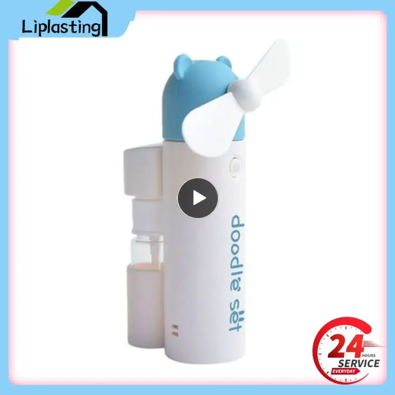 Spray Fan USB Charging Continuous Work 6 Hours Cute Cute Ear Water Sprayer Fan Trend Student Portable Mini Lightweight Fan
Spray Fan USB Charging Continuous Work 6 Hours Cute Cute Ear Water Sprayer Fan Trend Student Portable Mini Lightweight Fan