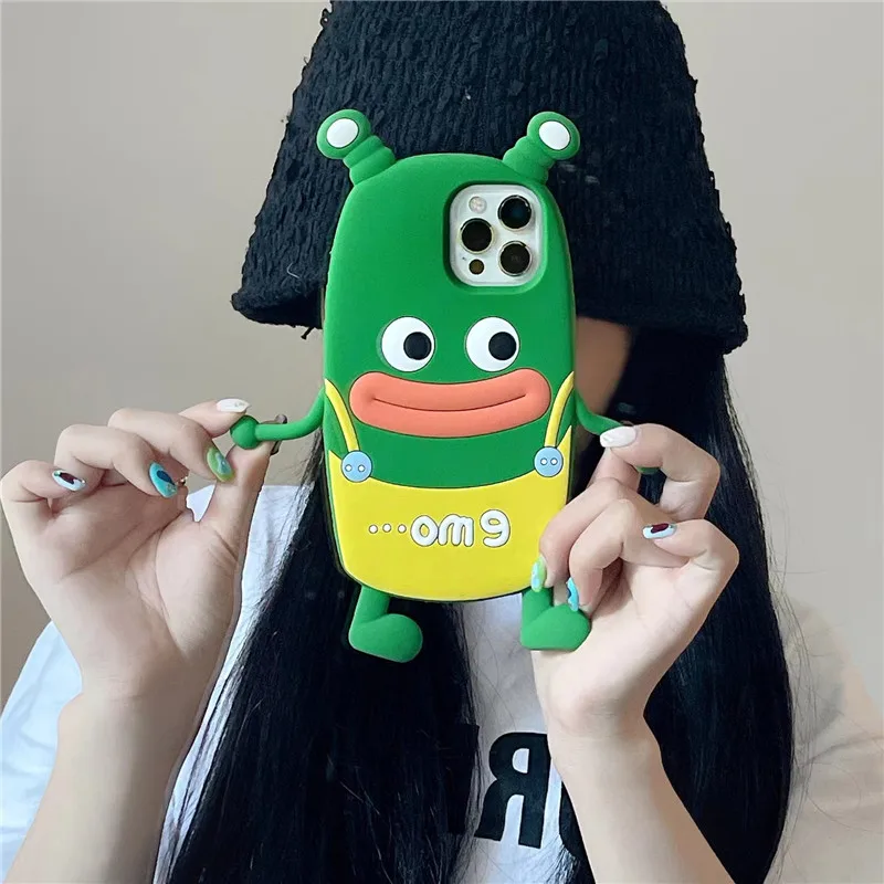 Cute Cartoon frog 3D Case For iphoen 13 12 11 Pro XS Max XR X luxury Soft silicone Phone Cover kids for 13promax 12pro XS
Cute Cartoon frog 3D Case For iphoen 13 12 11 Pro XS Max XR X luxury Soft silicone Phone Cover kids for 13promax 12pro XS