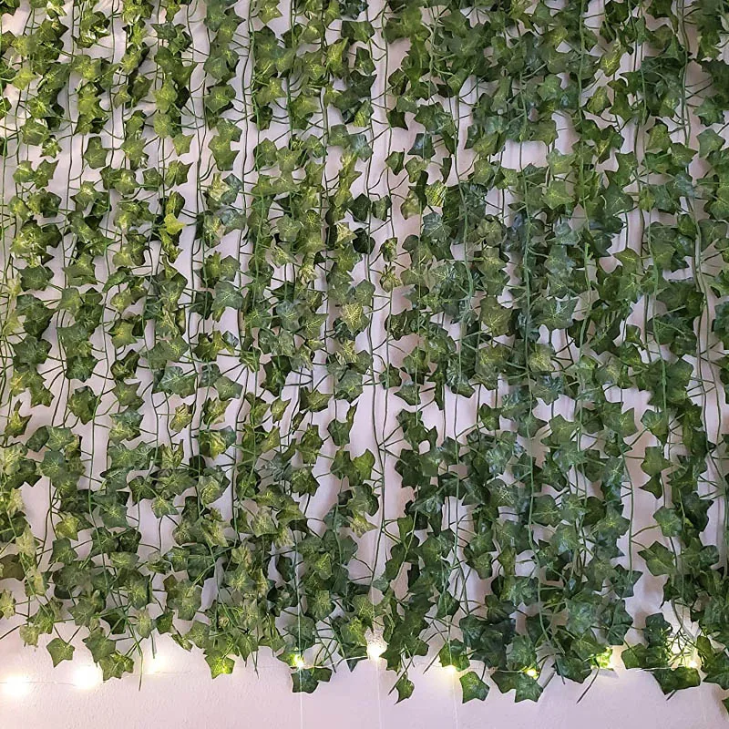 1Pc 2.3M Green Vine Silk Artificial Ivy Hanging Leaf Garland Plant Creeper Leaf Home Garden Decoration Wedding Arch Decor
1Pc 2.3M Green Vine Silk Artificial Ivy Hanging Leaf Garland Plant Creeper Leaf Home Garden Decoration Wedding Arch Decor