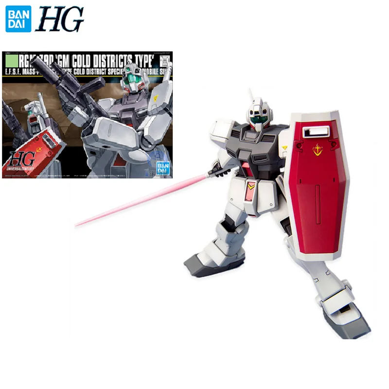 Оригинальный Bandai 58260 HGUC 038 1/144 мобильный костюм Gundam GM холодные районы Сборная модель Коллекционная экшн-фигурка игрушка
Оригинальный Bandai 58260 HGUC 038 1/144 мобильный костюм Gundam GM холодные районы Сборная модель Коллекционная экшн-фигурка игрушка