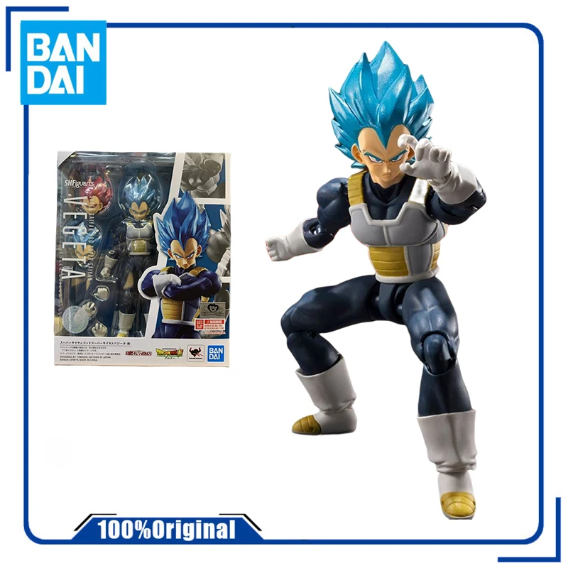 Bandai genuine Dragon Ball SHF super saiyan Vegeta Exquisite Anime Action figure Model Toys Gifts collector children figurine
Bandai genuine Dragon Ball SHF super saiyan Vegeta Exquisite Anime Action figure Model Toys Gifts collector children figurine