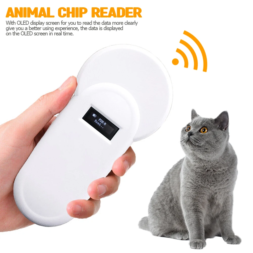 Pet ID Reader Animal ID Reader Chip Digital Scanner Rechargeable Microchip Handheld Identification Scanner for Poultry Livestock
Pet ID Reader Animal ID Reader Chip Digital Scanner Rechargeable Microchip Handheld Identification Scanner for Poultry Livestock