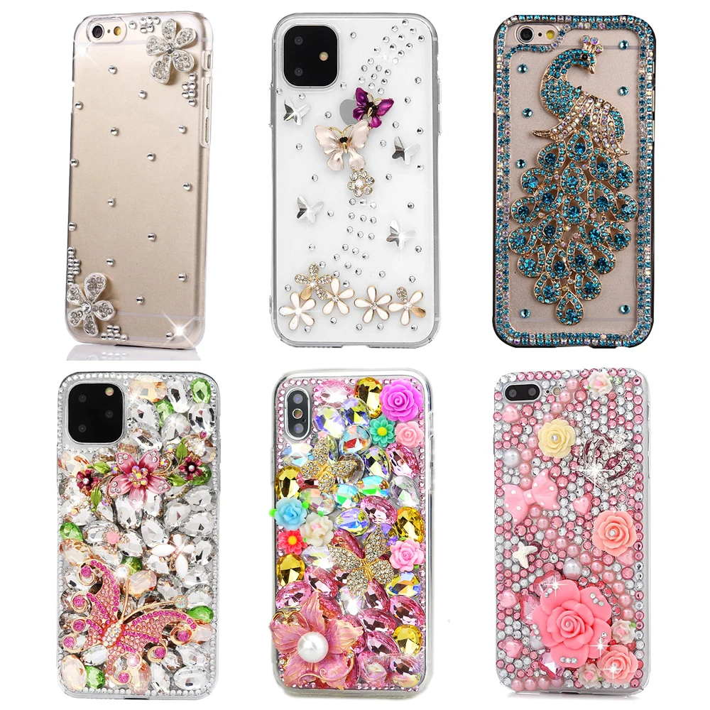 STENES Crystal Glitter Bling Leather Wallet Phone Case for Samsung - Flowers Butterfly - 3D Handmade Fashionable Cover
STENES Crystal Glitter Bling Leather Wallet Phone Case for Samsung - Flowers Butterfly - 3D Handmade Fashionable Cover