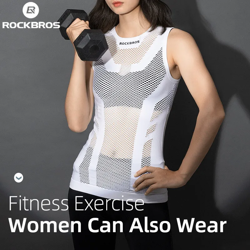ROCKBROS Bicycle Vest Cool Breathable Elastic Sleeveless Underwear Comfortable Quick-Drying Lightweight Layer Cycling Equipment
ROCKBROS Bicycle Vest Cool Breathable Elastic Sleeveless Underwear Comfortable Quick-Drying Lightweight Layer Cycling Equipment