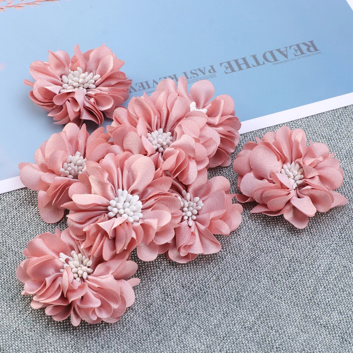 Hair Flowers Clip Diy Sewing Clips Making Headband 3D Embellishments Decorative Flower Fabric Material
Hair Flowers Clip Diy Sewing Clips Making Headband 3D Embellishments Decorative Flower Fabric Material