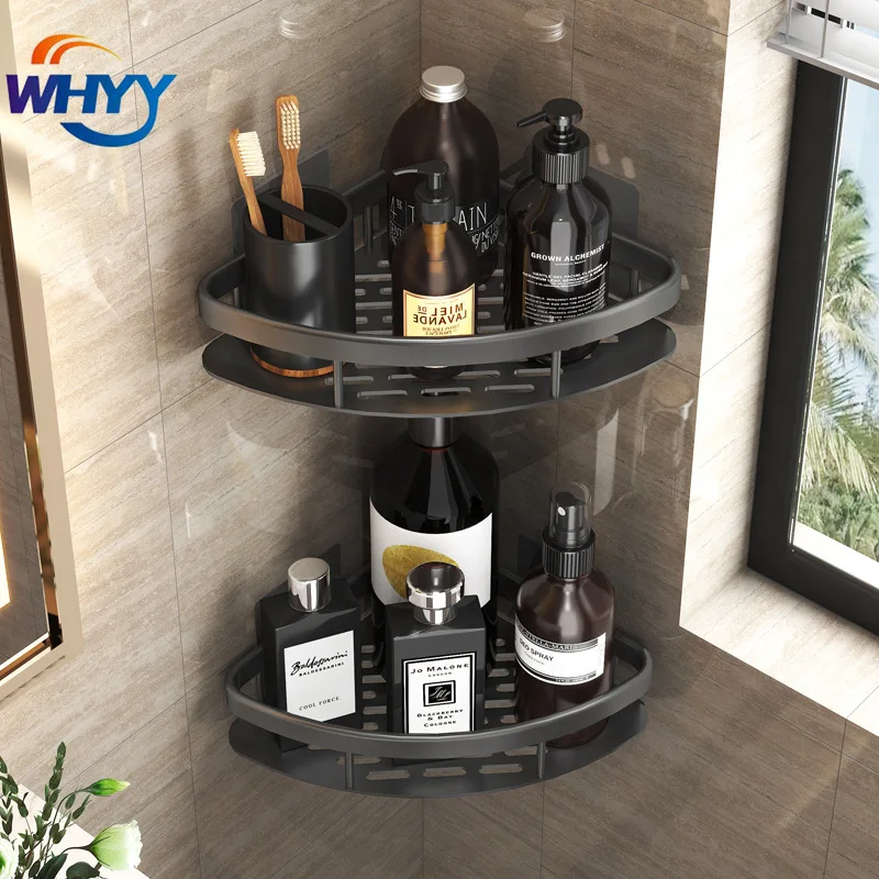 No-drill Wall Mounted Bathroom Shelves Corner Shelf Shower Caddy Shampoo Storage Rack Holder Aluminum Organizer Accessories Set
No-drill Wall Mounted Bathroom Shelves Corner Shelf Shower Caddy Shampoo Storage Rack Holder Aluminum Organizer Accessories Set