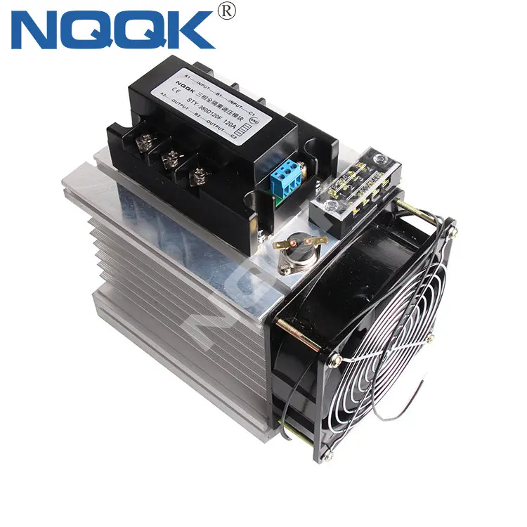 120A 0-10V control signal three phase 380VAC LA VD SSR Solid state relay with heat sink
120A 0-10V control signal three phase 380VAC LA VD SSR Solid state relay with heat sink