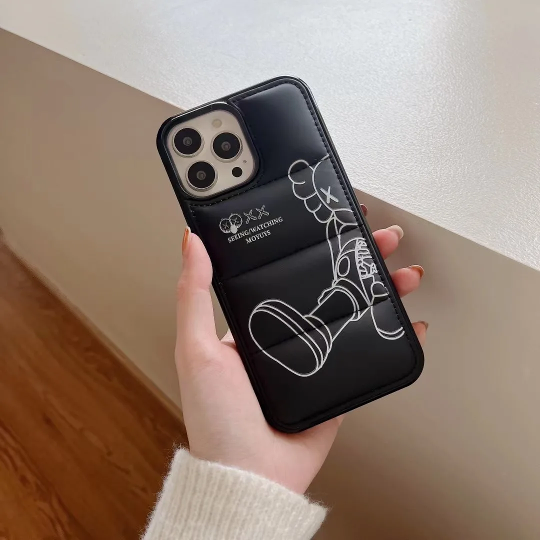 Fashion down jacket Puffer Bear Phone Case for iPhone 14 13 Pro Max 12 11 Pro XS Max XR 7 8 Plus Leather Silicone Soft Cover
Fashion down jacket Puffer Bear Phone Case for iPhone 14 13 Pro Max 12 11 Pro XS Max XR 7 8 Plus Leather Silicone Soft Cover