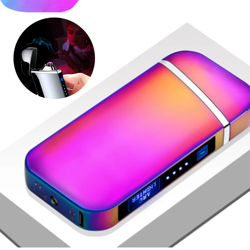 USB Lighters Fingerprint Induction Rechargeable Lighter Male Personality Plasma Flameless Electric Lighters Gadgets For Men
USB Lighters Fingerprint Induction Rechargeable Lighter Male Personality Plasma Flameless Electric Lighters Gadgets For Men