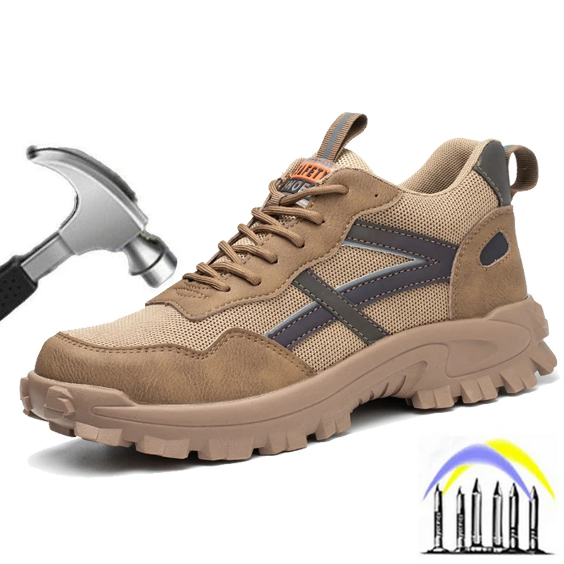 Dian Sen Mens Safety Shoes Steel Toe Work Boots Working Construction Anti-Punctur Water Resistant
Dian Sen Mens Safety Shoes Steel Toe Work Boots Working Construction Anti-Punctur Water Resistant
