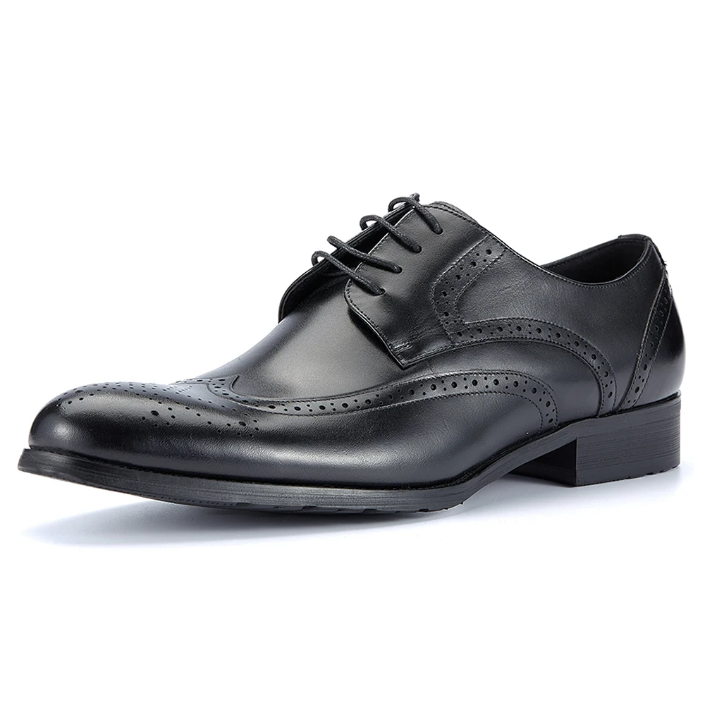 Vintage High Quality Top Layer Cowhide Genuine Leather Shoes Precision Stitch Wear-Resistant Derby Shoe Business
Vintage High Quality Top Layer Cowhide Genuine Leather Shoes Precision Stitch Wear-Resistant Derby Shoe Business