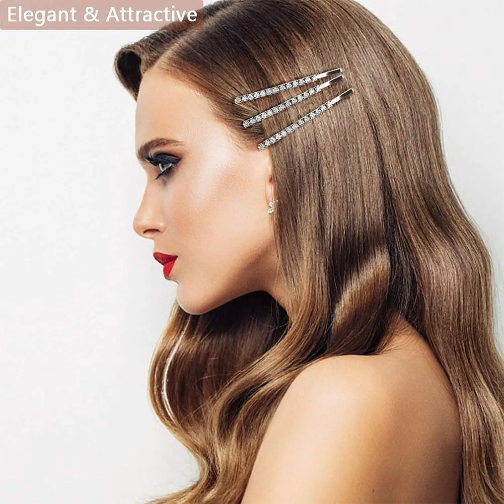 Популярные корейские бриллиантовые заколки для волос, женские блестящие Кристальные заколки для волос Bingbing, аксессуары для волос для девуш...
Популярные корейские бриллиантовые заколки для волос, женские блестящие Кристальные заколки для волос Bingbing, аксессуары для волос для девуш...