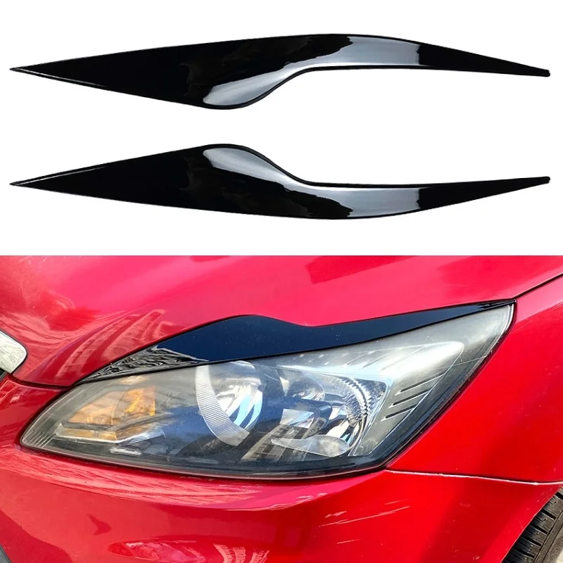 2PCS ABS Car Headlight Eyebrows Headlamp Eyelid Cover Trim For Ford Focus II 2 MK2 MK2.5 2008-2011 Exterior Accessories
2PCS ABS Car Headlight Eyebrows Headlamp Eyelid Cover Trim For Ford Focus II 2 MK2 MK2.5 2008-2011 Exterior Accessories