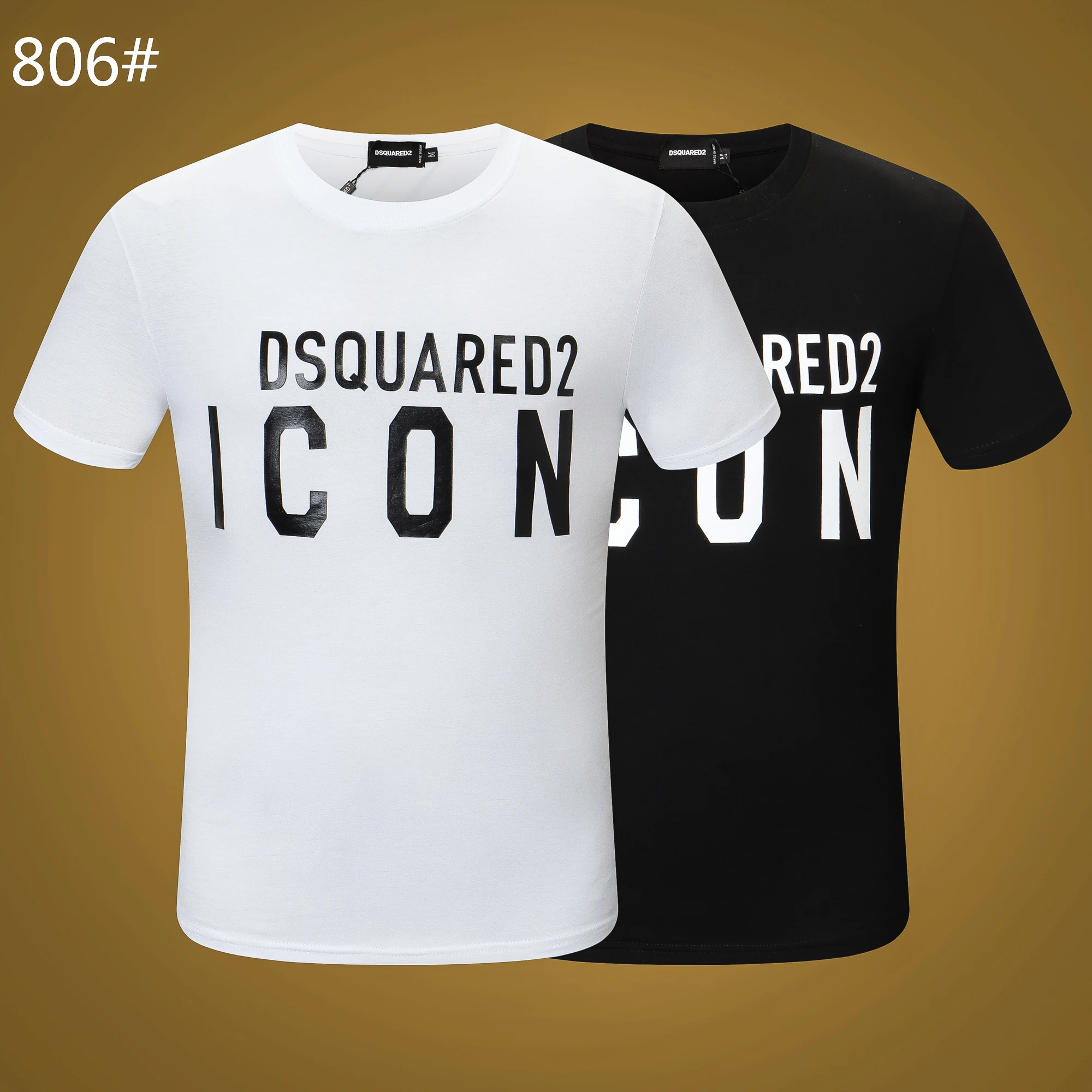 Dsquared2 Men's Women's Simple 100% Cotton Casual Fashion Trend Street Dsq2 Round Neck T-Shirt Boyfriend Gift D2 Short Sleeve806
Dsquared2 Men's Women's Simple 100% Cotton Casual Fashion Trend Street Dsq2 Round Neck T-Shirt Boyfriend Gift D2 Short Sleeve806