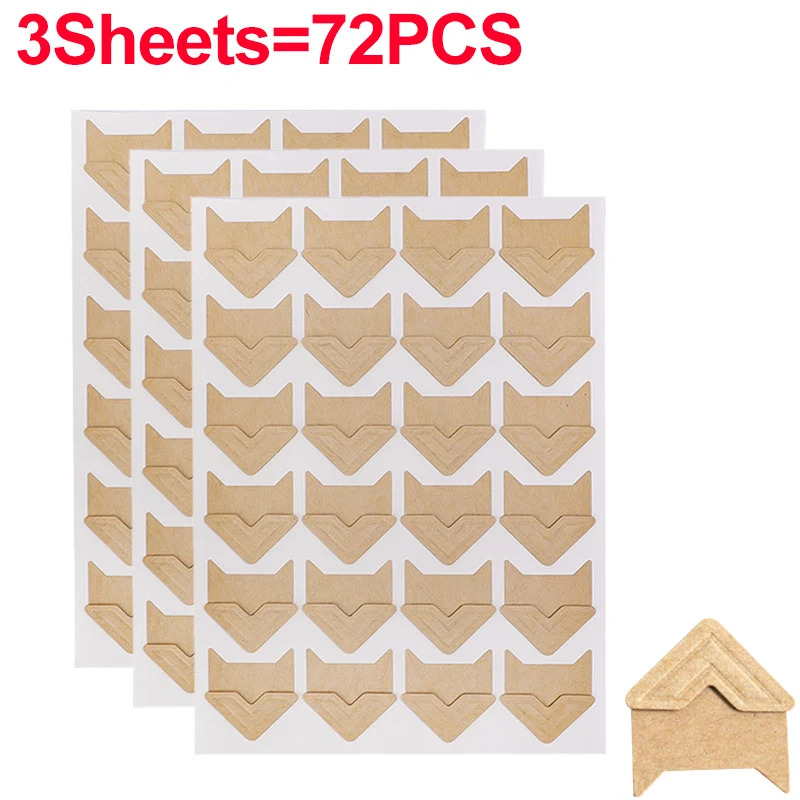 Винтажные угловые наклейки для фотоальбомов из крафт-бумаги 240/24 шт
Винтажные угловые наклейки для фотоальбомов из крафт-бумаги 240/24 шт