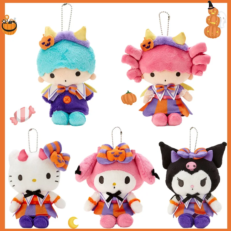 15 см Sanrioed Хэллоуин Призрак Плюшевые игрушки Hello Kitty Kuromi аниме плюшевая кукла милая сумка Подвеска женская
15 см Sanrioed Хэллоуин Призрак Плюшевые игрушки Hello Kitty Kuromi аниме плюшевая кукла милая сумка Подвеска женская