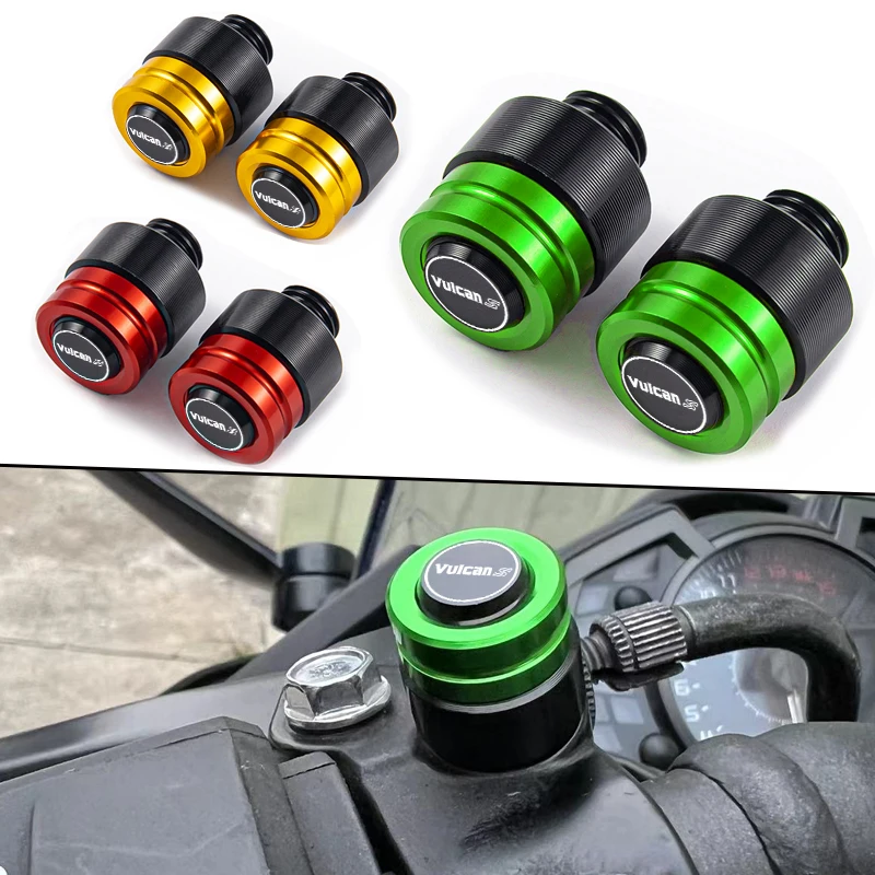 For KAWASAKI Vulcan S 650 VN650 2015-2022 2021 Vulcan VN900 Motorcycle CNC Aluminum Mirror Hole Plug Screw Bolt Accessories
For KAWASAKI Vulcan S 650 VN650 2015-2022 2021 Vulcan VN900 Motorcycle CNC Aluminum Mirror Hole Plug Screw Bolt Accessories