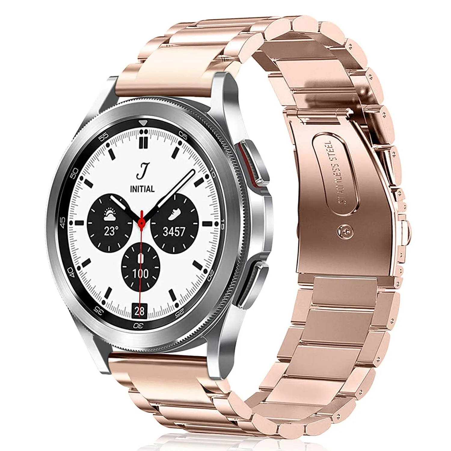 20mm 22mm Stainless Steel Strap for Samsung Galaxy Watch 4 3 Classic Active 2 Watchband Bracelet Band Huawei Amazfit GT2 42/46mm 
20mm 22mm Stainless Steel Strap for Samsung Galaxy Watch 4 3 Classic Active 2 Watchband Bracelet Band Huawei Amazfit GT2 42/46mm