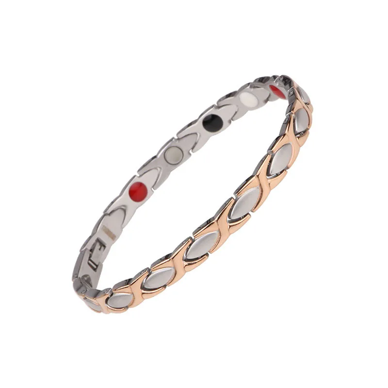 Women's Bracelet Stainless Steel Titanium Steel Ornament Bracelet European and American Popular Light Luxury Magnet Magnetic The
Women's Bracelet Stainless Steel Titanium Steel Ornament Bracelet European and American Popular Light Luxury Magnet Magnetic The